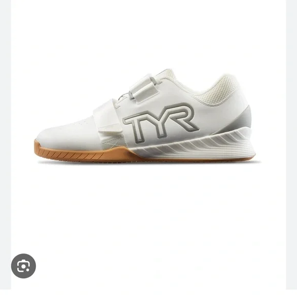 TYR L-1 Lifter Shoes - White and gum - Picture 3 of 6